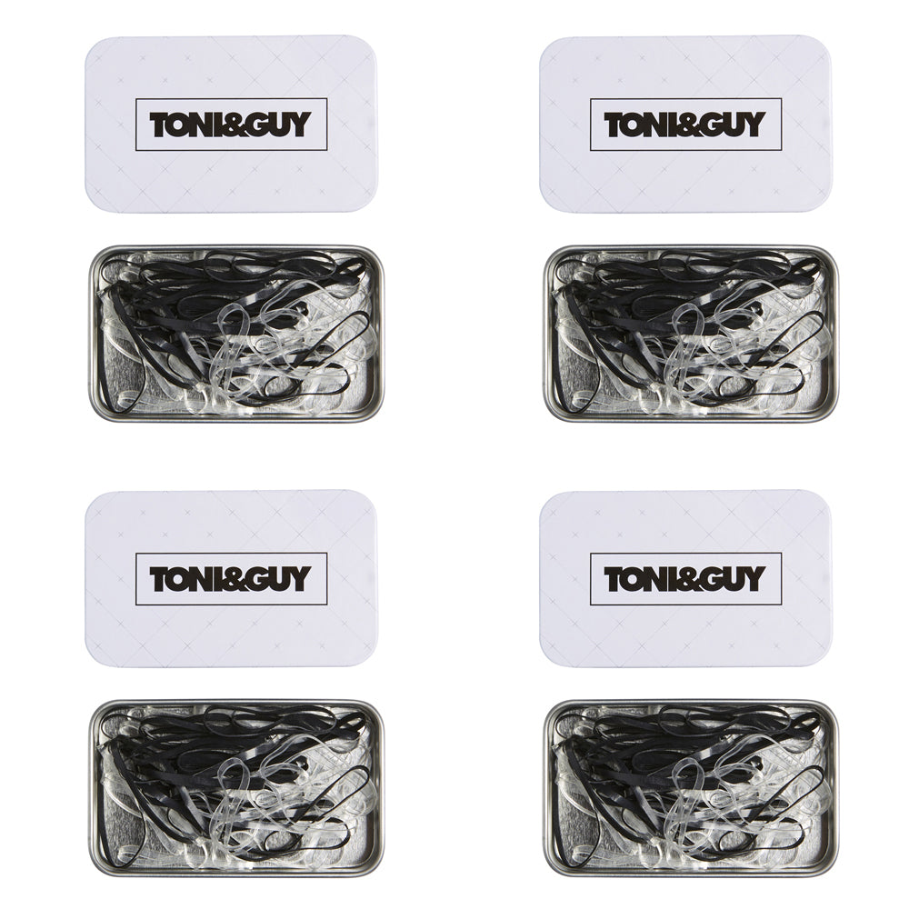 Toni & Guy Snagless Hair Elastics Styling Accessories (4 Pack)
