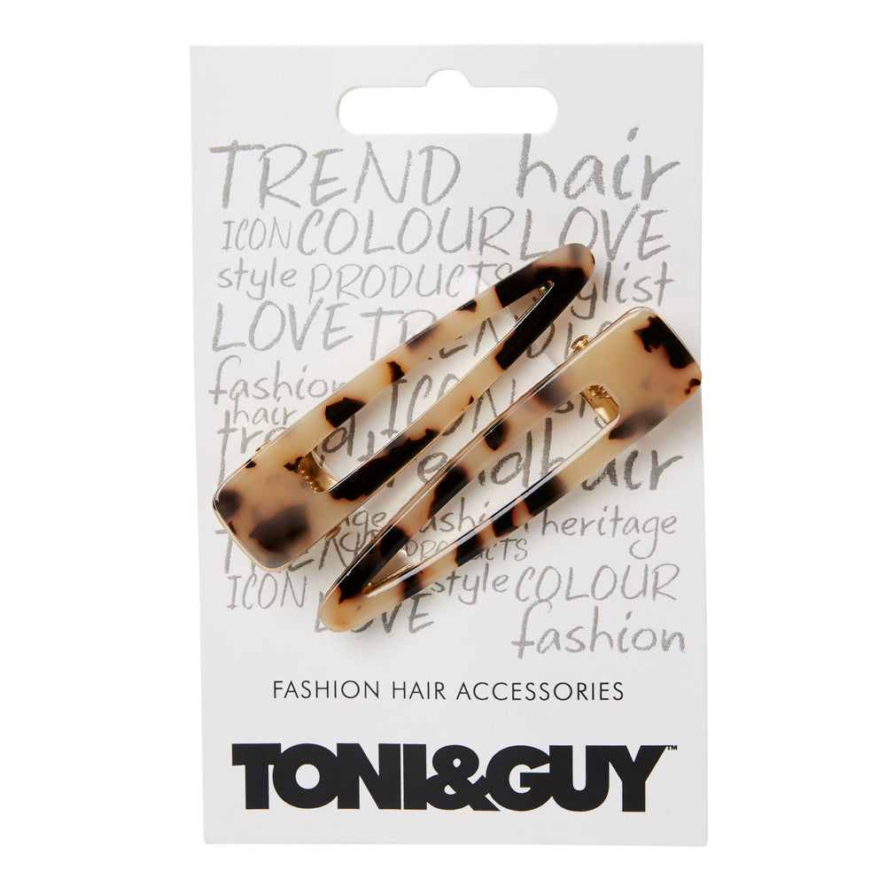 Toni & Guy Acrylic Clips Purple & Tortoise Assortment Hair Grooming Styling/Care — image 3