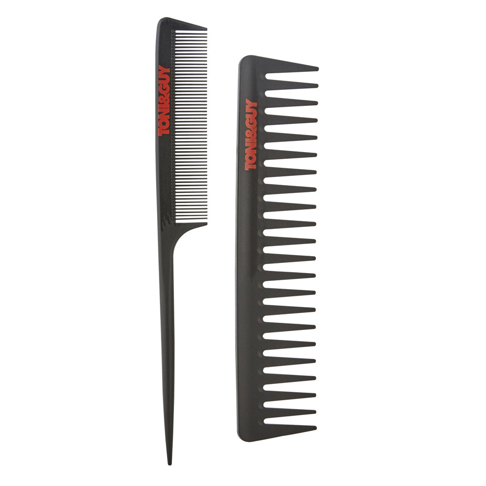 Toni & Guy Carbon Melt Resistant Comb Hair Care Styling Accessories/Tools Set