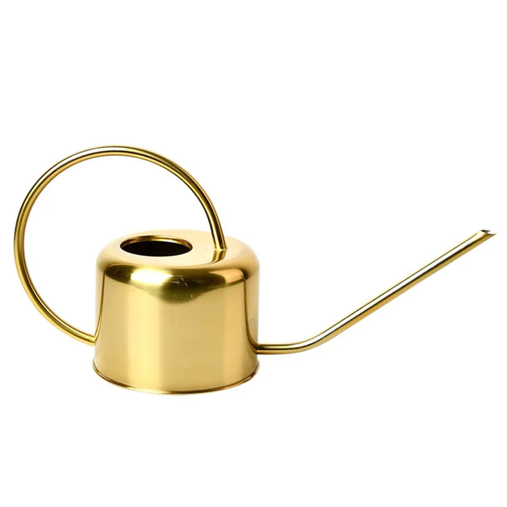 Esschert Design Vintage Watering Can 1L Garden Container Zinc 36cm Gold