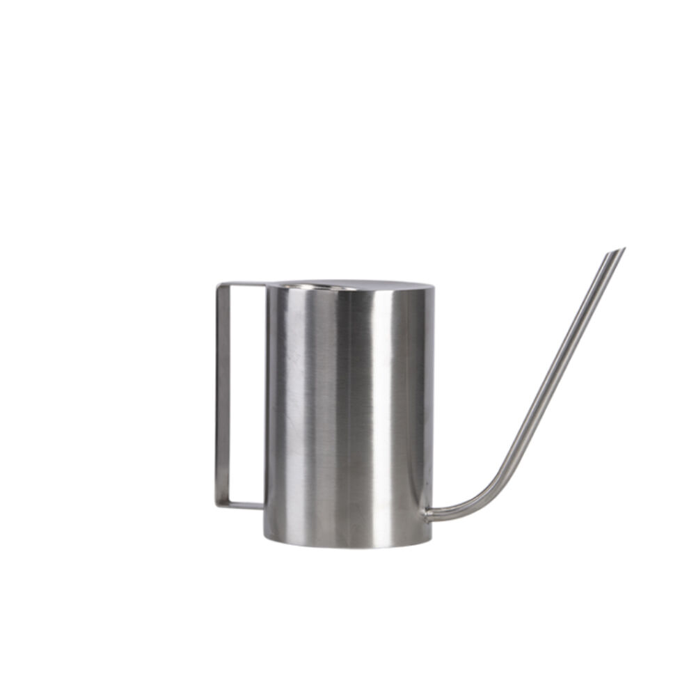 Esschert Design Watering Can Garden Container Stainless Steel 1.3l Silver