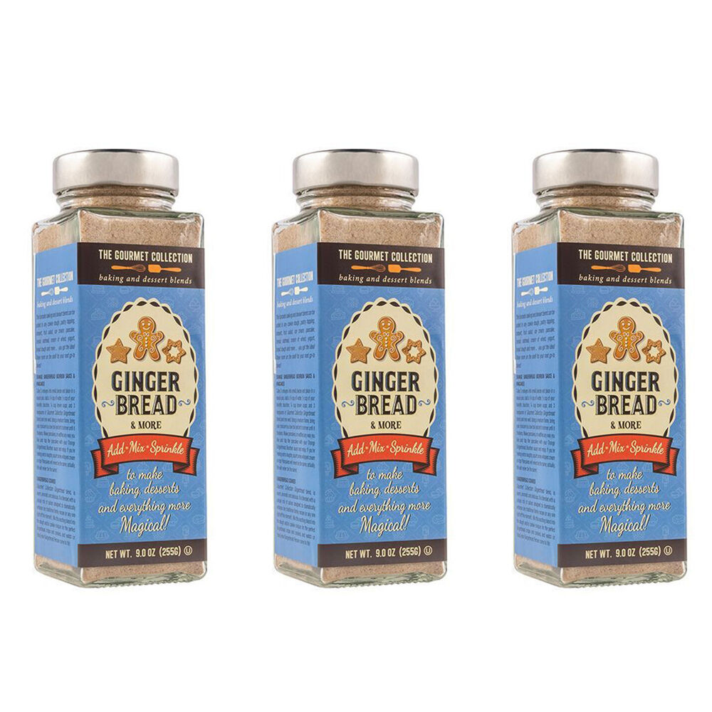 Hot Shot Hot Shots The Gourmet Collection Baking Powder Gingerbread 255g (3 Pack)