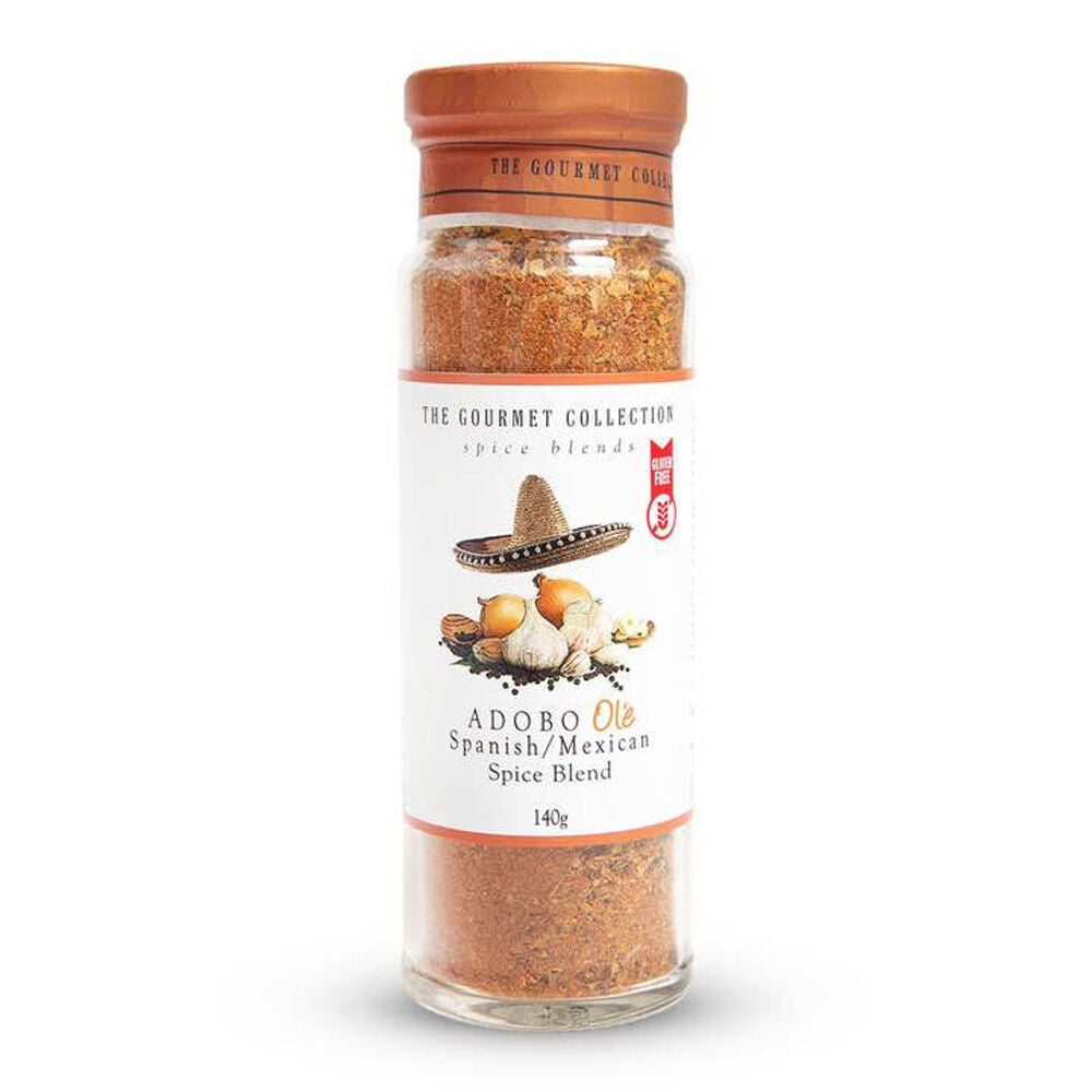 Hot Shots 140g Seasoning The Gourmet Collection Spice Blend Adobo Ole