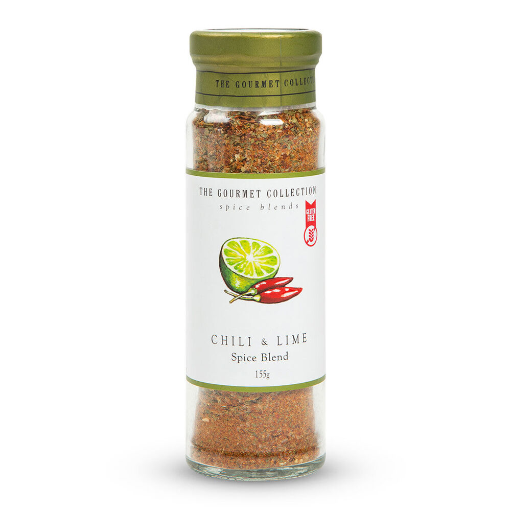 Hot Shots 155g Seasoning The Gourmet Collection Spice Blend Chili & Lime