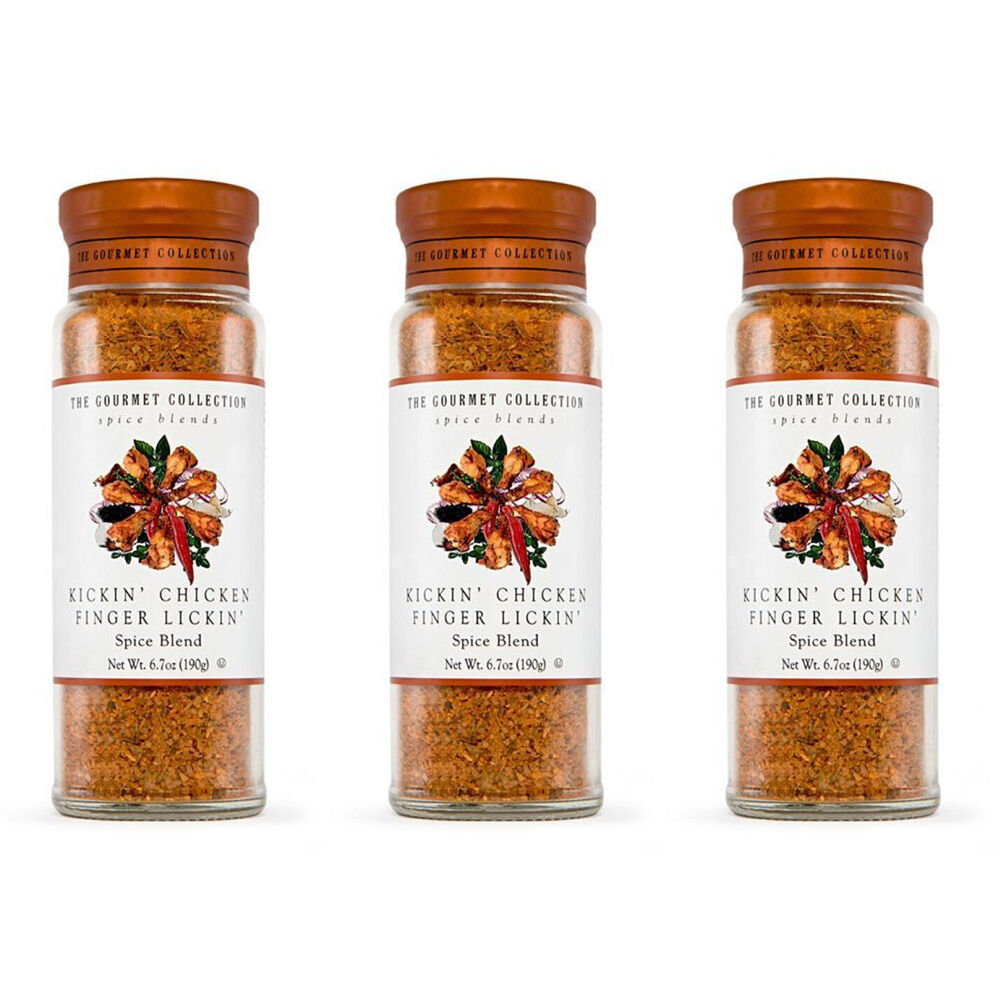 Hot Shot Hot Shots The Gourmet Collection Spice Kickin Chicken Finger Lickin 190g (3 Pack)