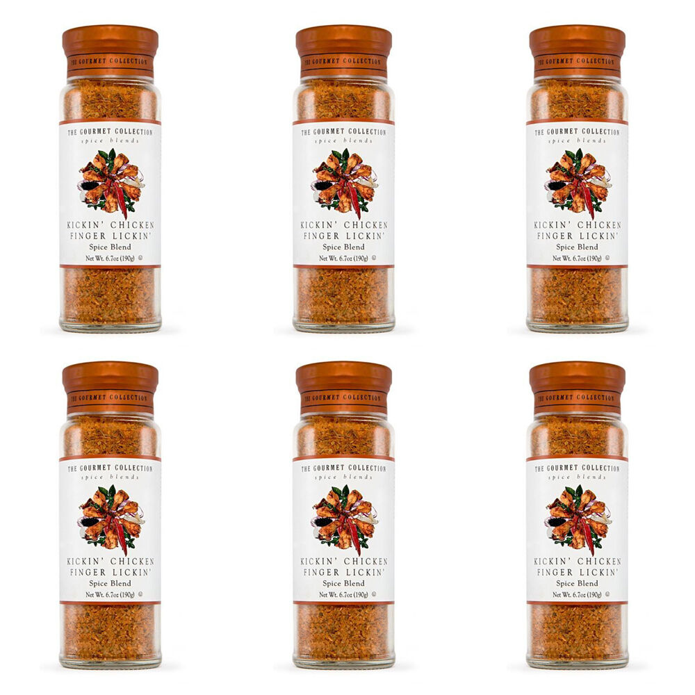 Hot Shot Hot Shots The Gourmet Collection Spice Kickin Chicken Finger Lickin 190g (6 Pack)