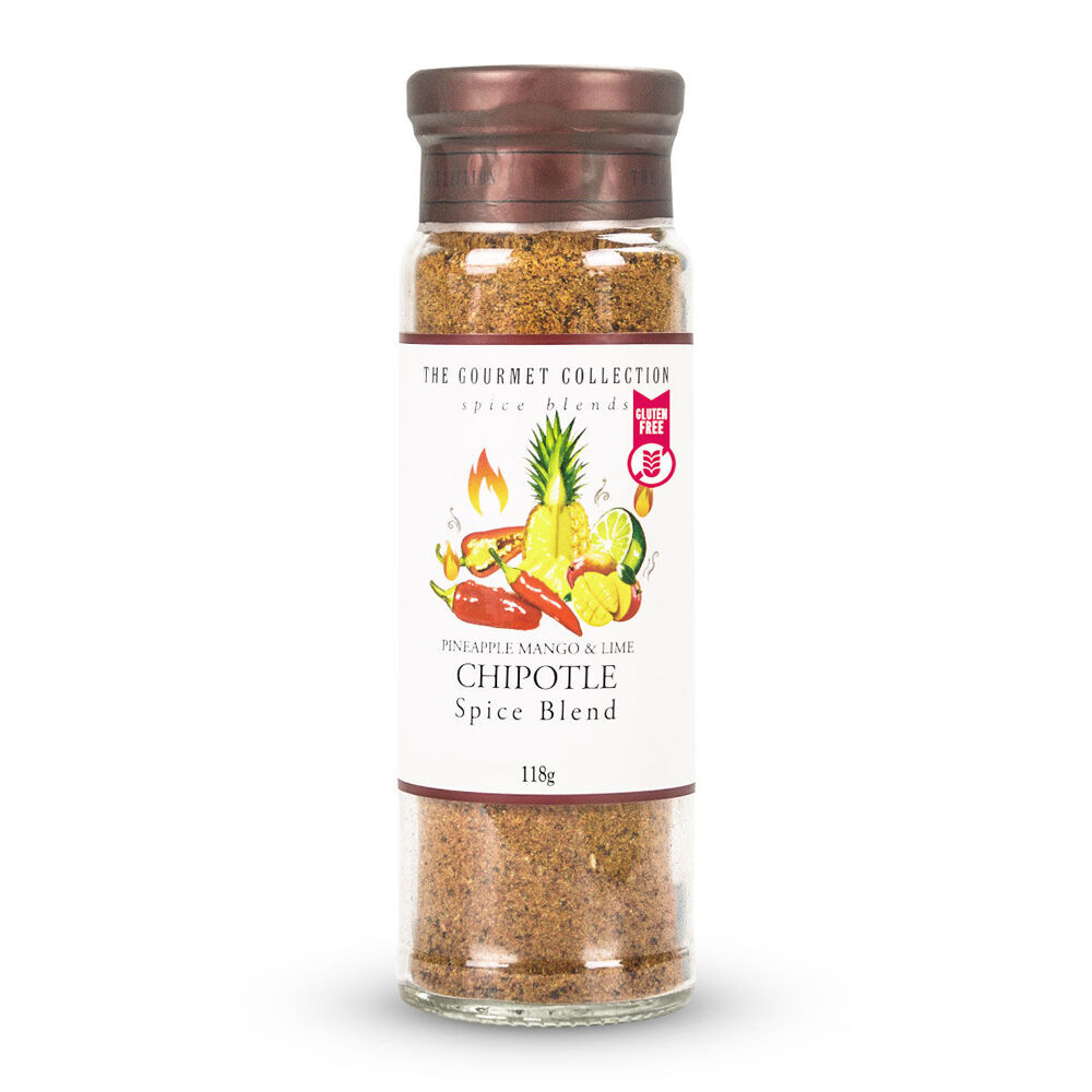 Hot Shots 118g The Gourmet Collection Spice Blend Pineapple Mango Lime Chipotle