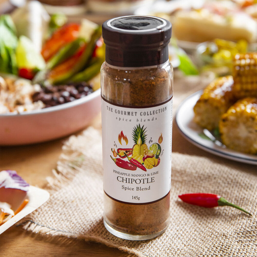 Hot Shot Hot Shots The Gourmet Collection Spice Pineapple Mango Lime Chipotle 118g (6 Pack) — image 2