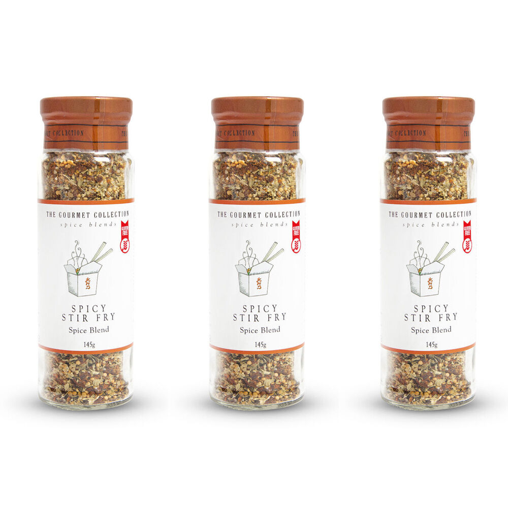 Hot Shot Hot Shots The Gourmet Collection Spice Blend Spicy Stir Fry 145g Seasoning (3 Pack)