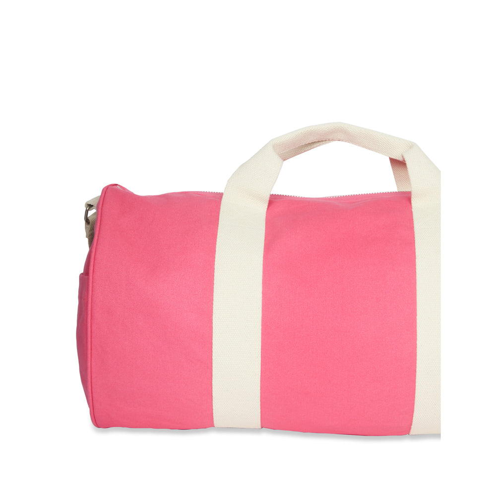 The Good Brand Women's Cotton 55cm Duffle Bag/Weekend Gym/Travel Carry Hot Pink — image 2