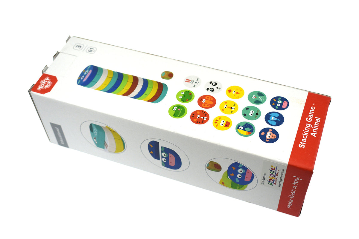 Tooky Toy Toddler/Children's Stacking Fun Educational Activity Game Animal 3+ — image 3
