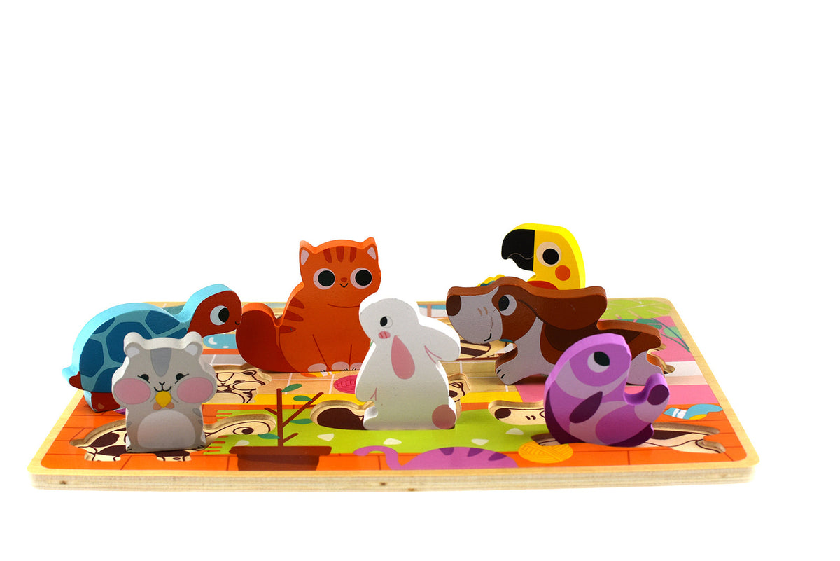 Tooky Toy Chunky Children's/Kids Problem Solving Development Puzzle Set 12m+ — image 4