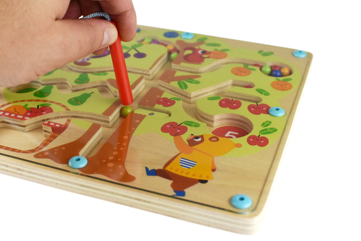 Tooky Toy Counting Fruit Ball Maze Tree Kids/Toddler Interactive Fun Play 18m+ — image 9