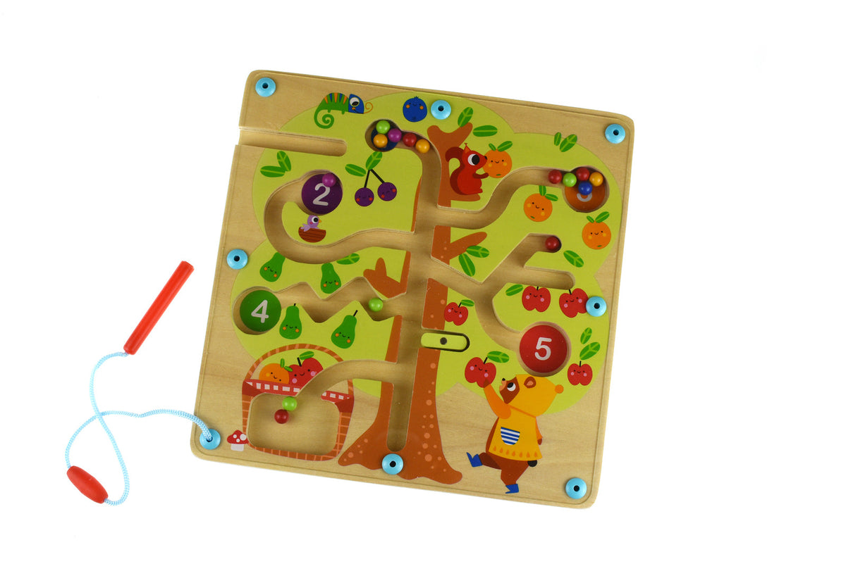 Tooky Toy Counting Fruit Ball Maze Tree Kids/Toddler Interactive Fun Play 18m+ — image 8