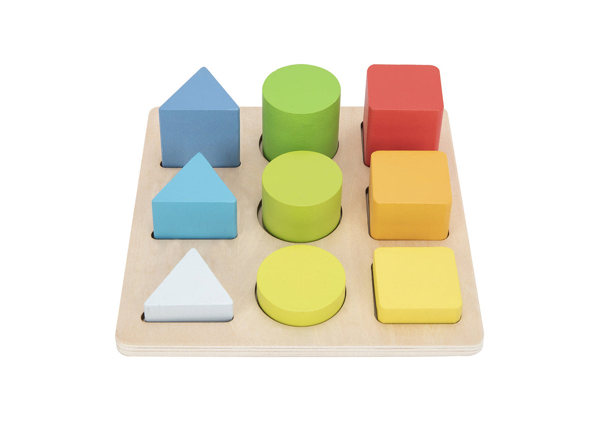 Tooky Toy Colour & Shape Sorter Children's/Kids Problem Solving Puzzle 2+