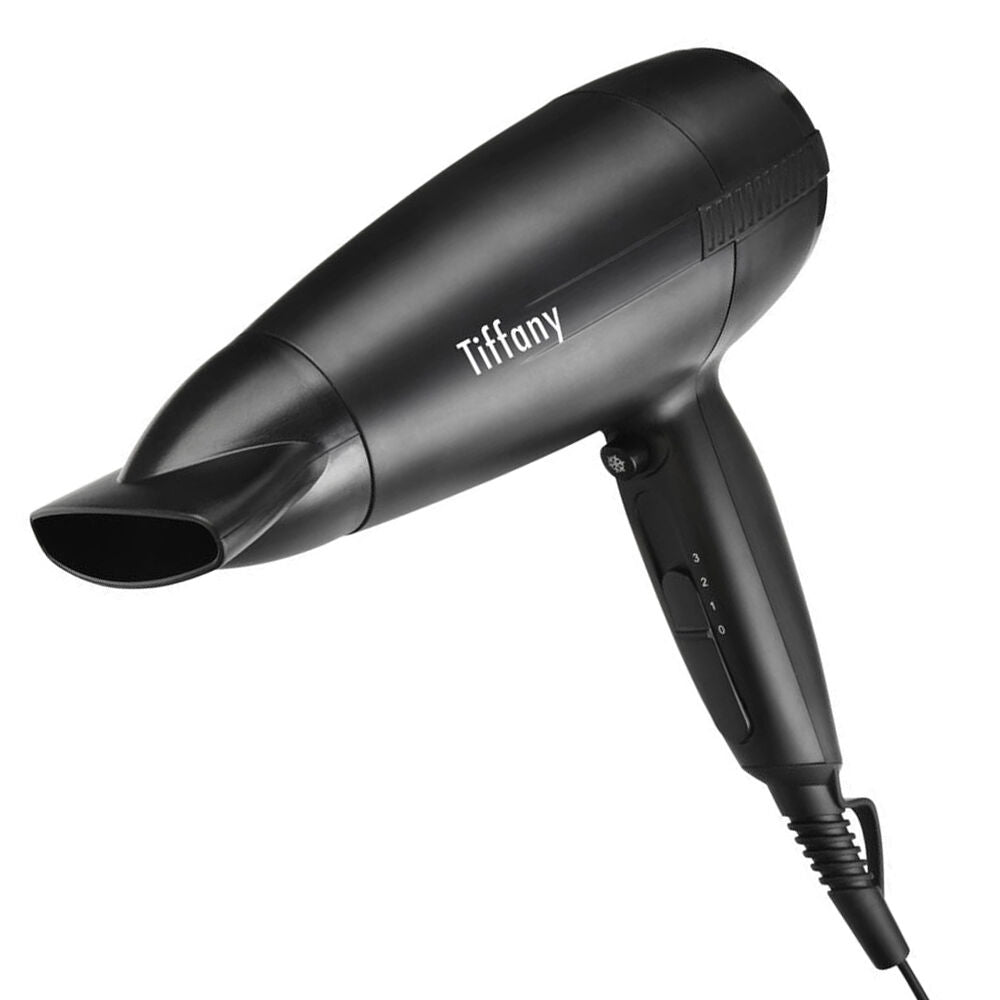 Tiffany 2000W Electric Hair Dryer Styling/Blower 3-Heat Speed Hairdryer Black — image 2