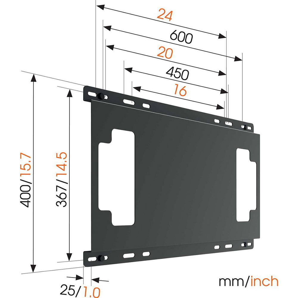 Vogel's THIN595 Stud Adapter Mount Frame Holder For LED TV Wall Brackets Black — image 2