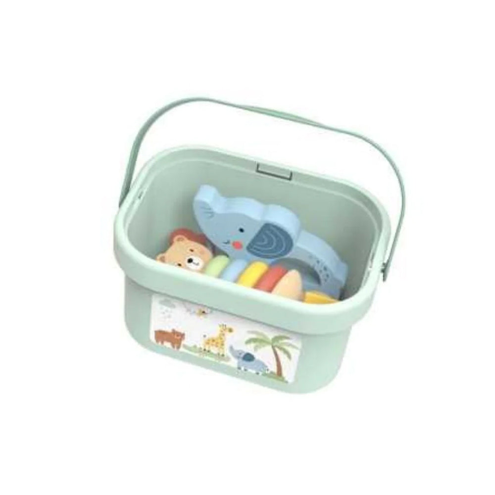 Tooky Toy 3-in-1 My Forest Friends Wooden Box Kids Educational Fun Playset 12m+
