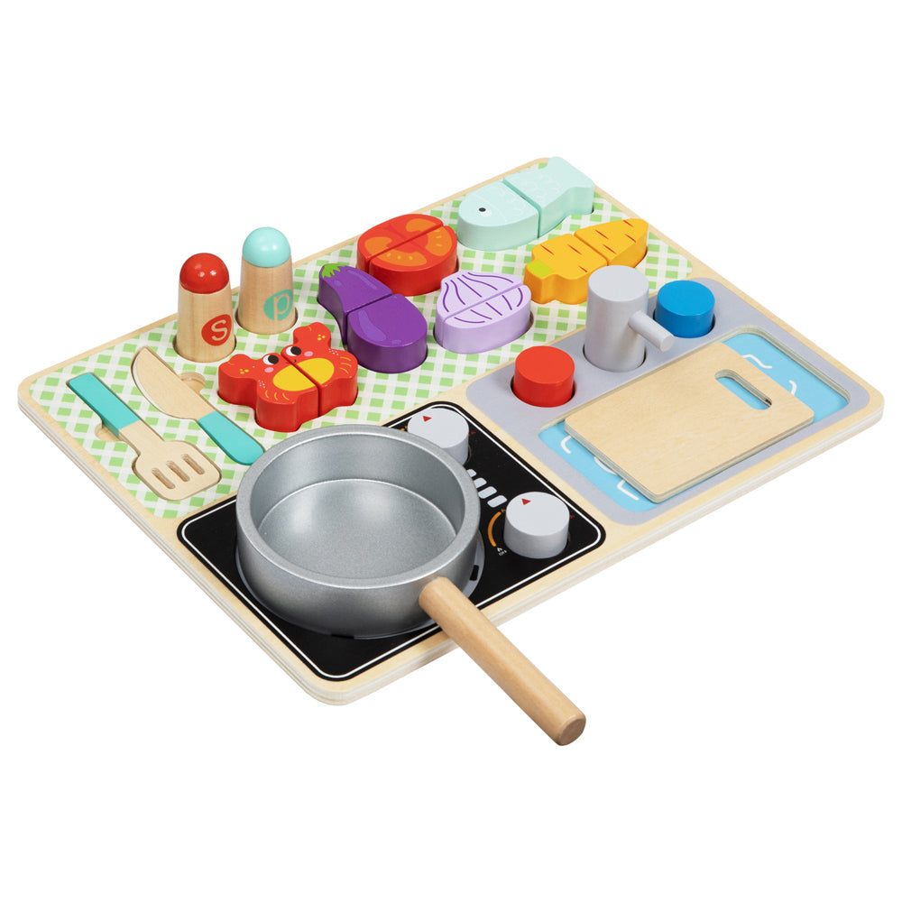 Tooky Toy Kitchen Interactive Pretend Tabletop Fun Play Set Kids/Children 3y+