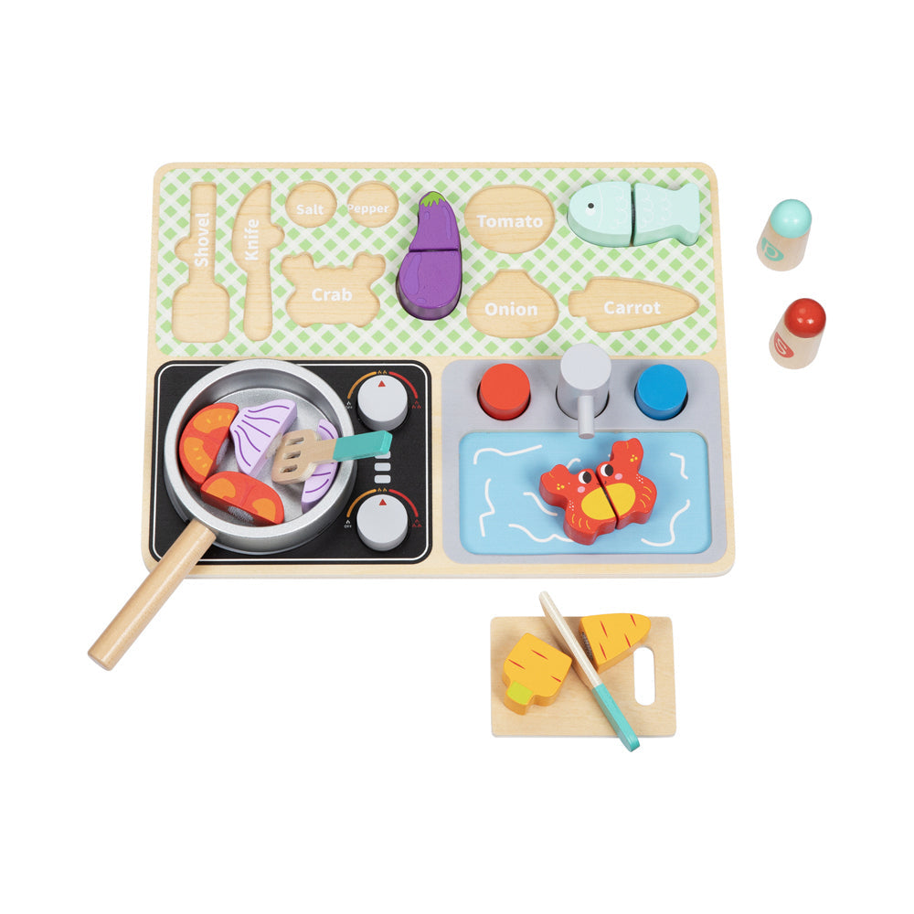 Tooky Toy Kitchen Interactive Pretend Tabletop Fun Play Set Kids/Children 3y+ — image 2