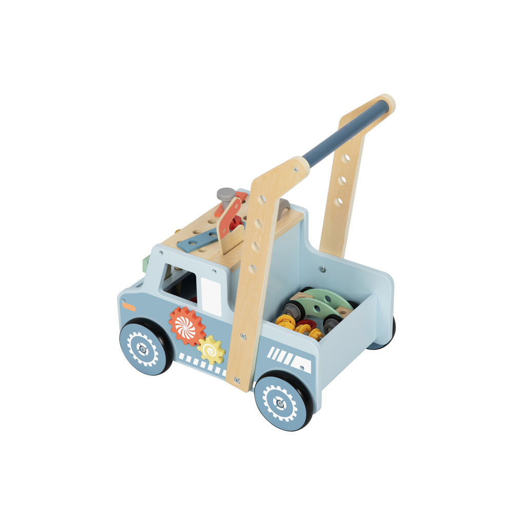 Tooky Toy Tool Bench Truck Push Walker Kids/Toddler Interactive Play Toy 3y+ — image 2