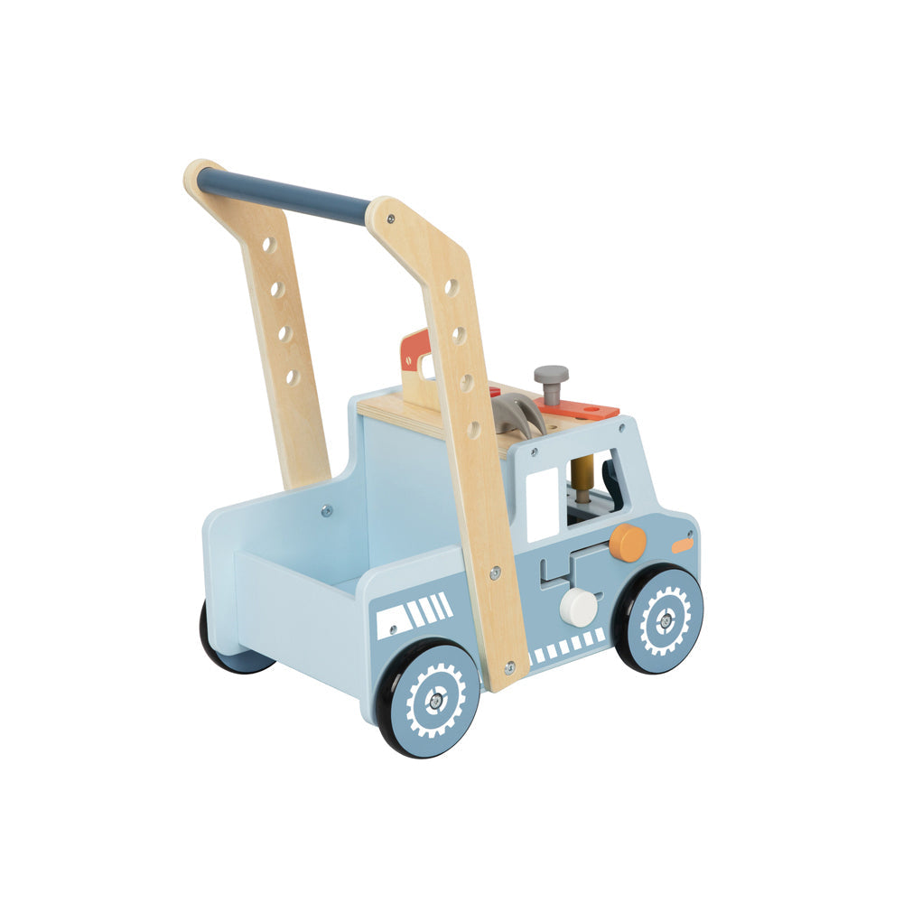 Tooky Toy Tool Bench Truck Push Walker Kids/Toddler Interactive Play Toy 3y+ — image 3