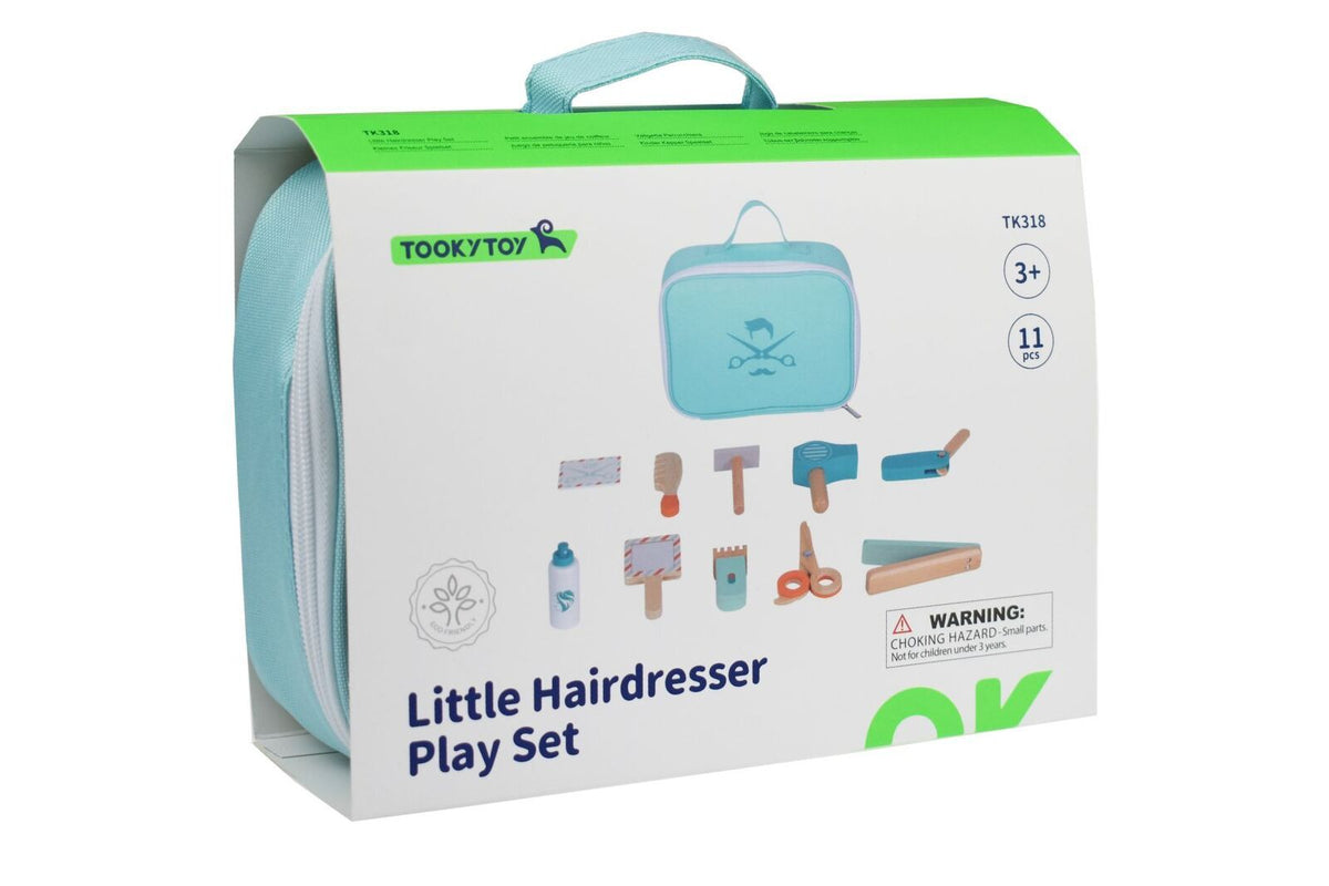 Tooky Toy Little Hairdresser Set Pretend Play Themed Carry Bag For Kids 3y+ — image 6