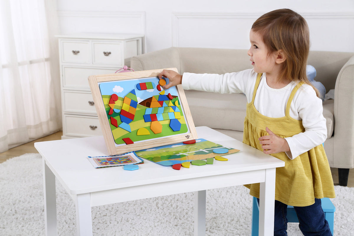 Tooky Toy Magnetic Creative Puzzle/Interactive Whiteboard Geometrical Shapes 3+ — image 2