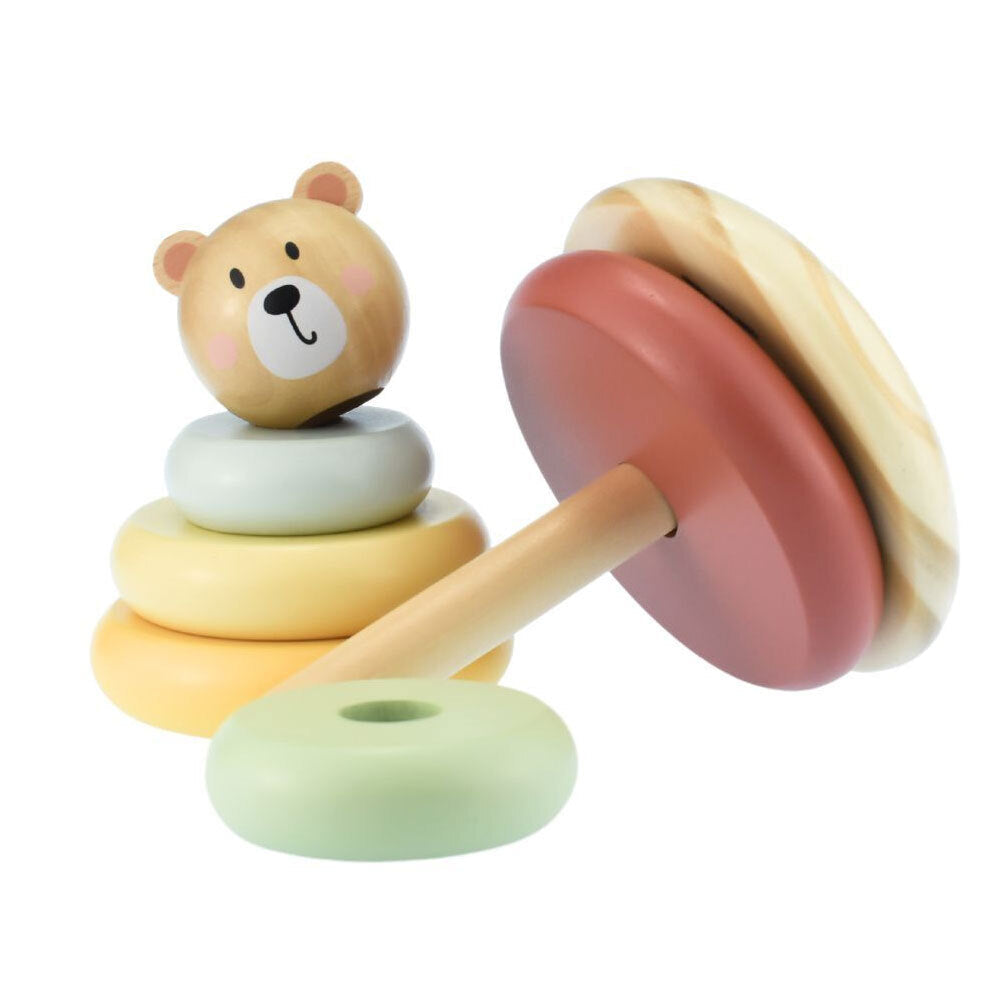 Tooky Toy My Forest Friends Kids/Childrens Bear Stacking Tower Toy 12M+