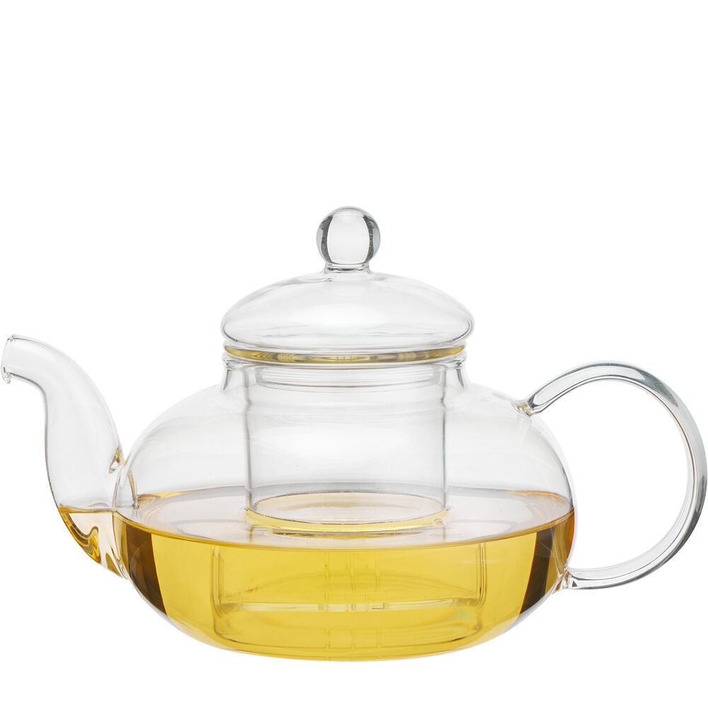 NF Living 600ml Nina Glass Teapot Modern Design Kitchenware Clear (2 Pack) — image 3