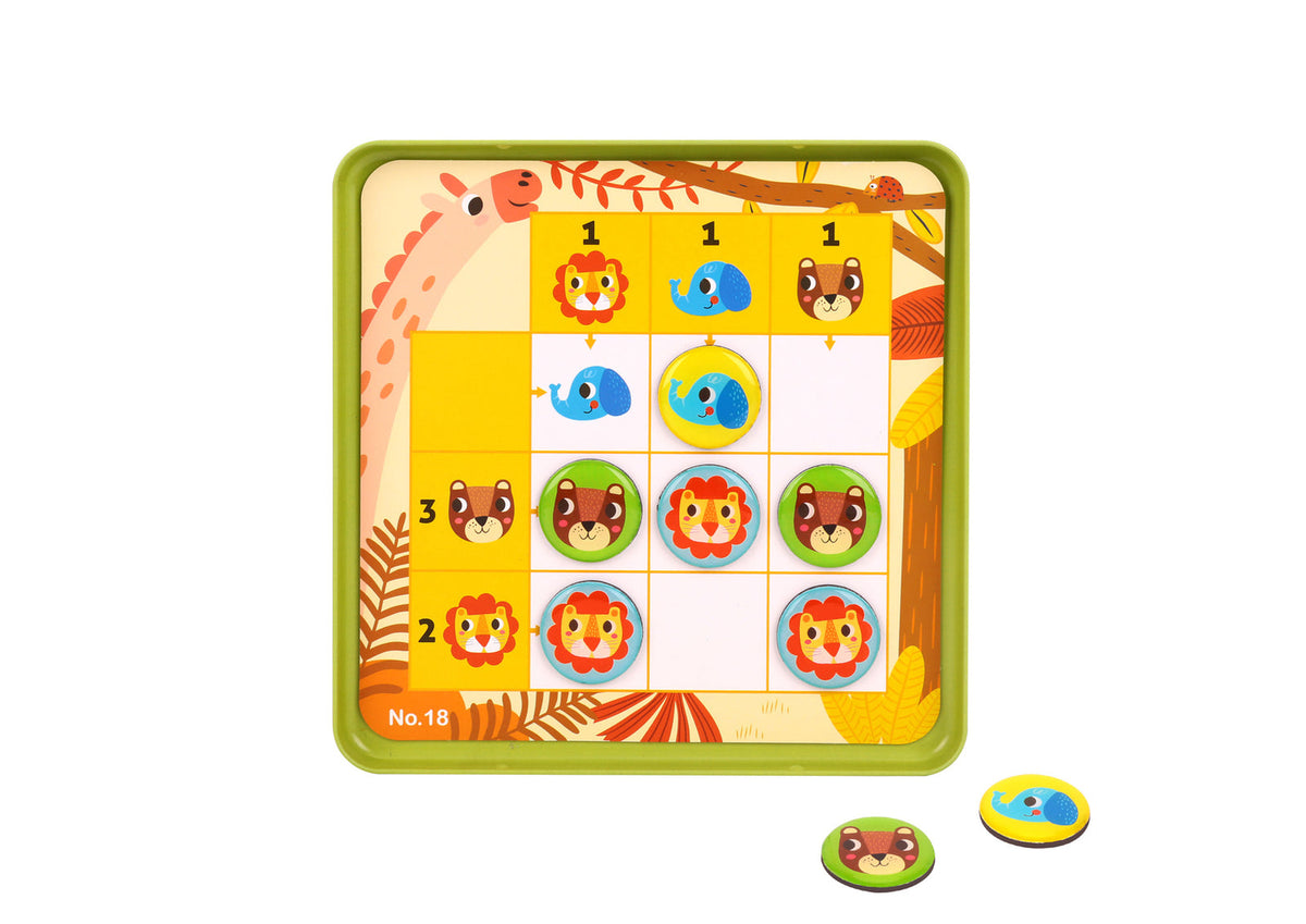Tooky Toy Kids Forest Themed Sudoku Game Magnetic 24pc 3y+ — image 4