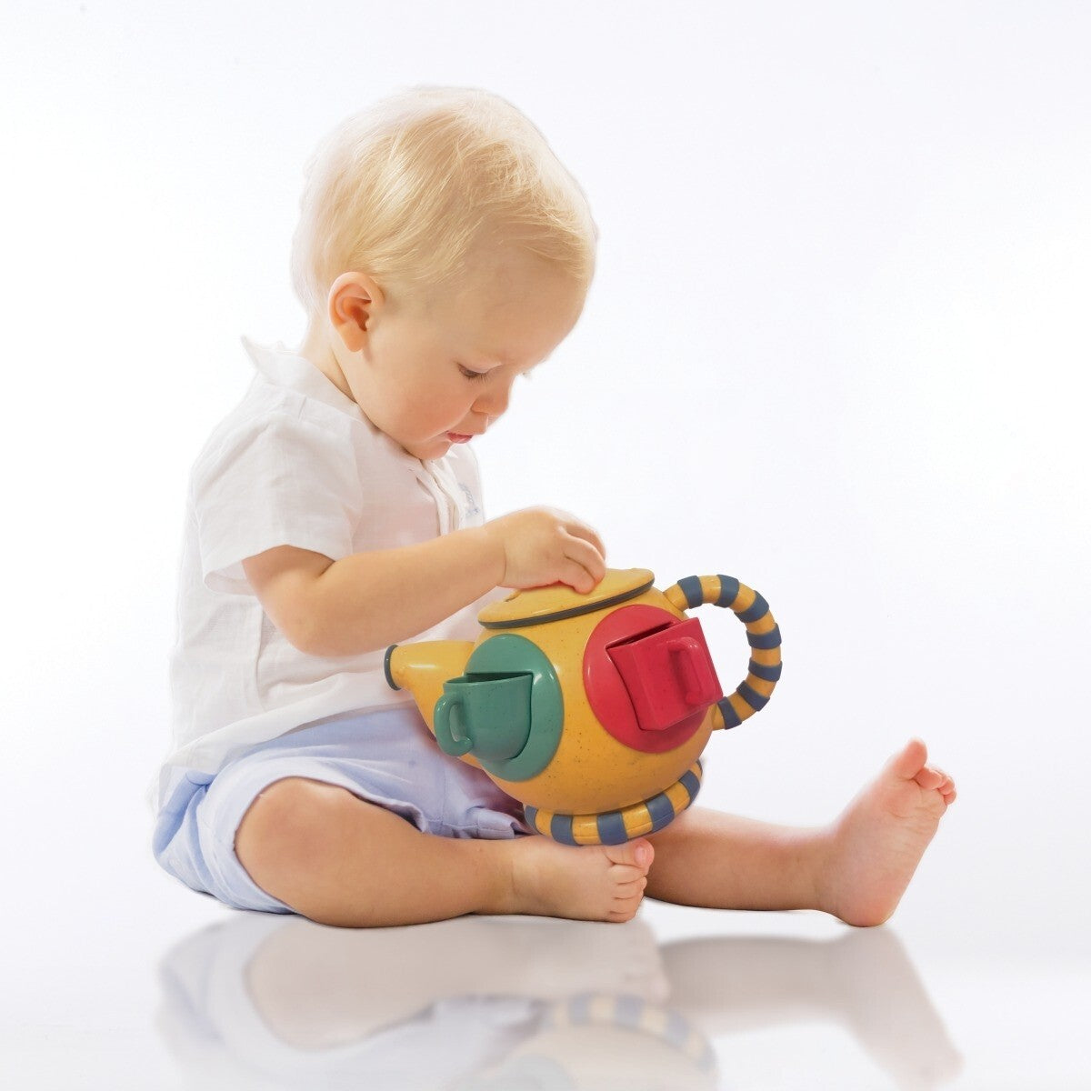 Tolo Toys Bio Plastic 20cm Teatime Shape Sorter w/4-Cups Baby/Toddler Toy 12m+ — image 2