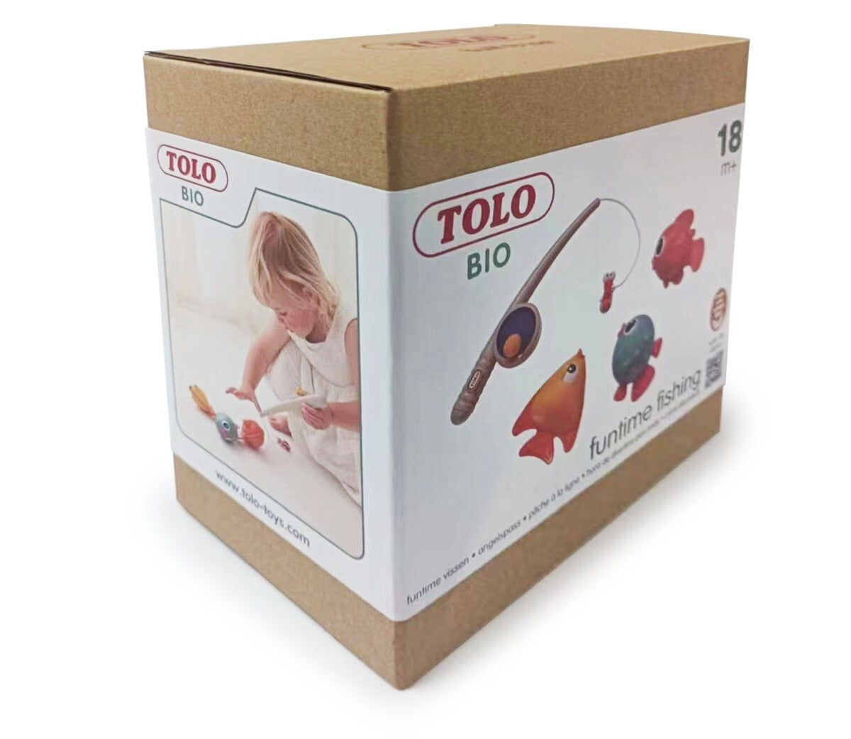 Tolo Toys Bio Plastic Funtime Fishing Kids/Toddler Bath Play Toy Set 18m+ (4 Pieces) — image 2