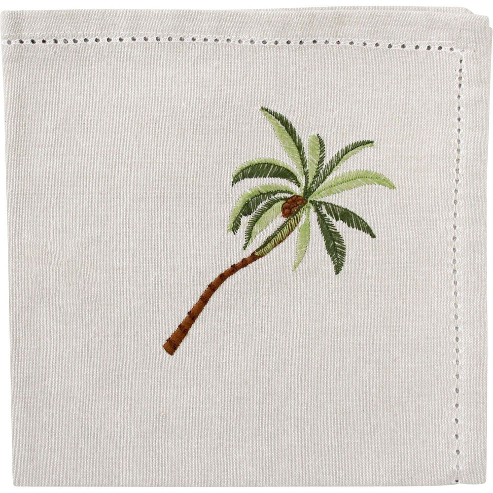 LVD Stonewashed Chambray Cotton Reusable Table Napkin 45x45cm Palm (4 Pack) — image 3