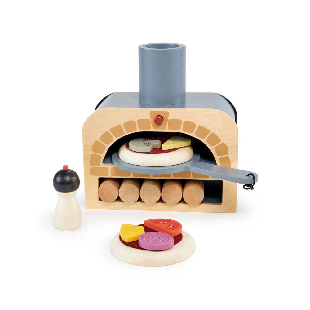 Tender Leaf Toys Make Me a Pizza Set Pretend Play Kids/Children Wooden Toy 3+ — image 2