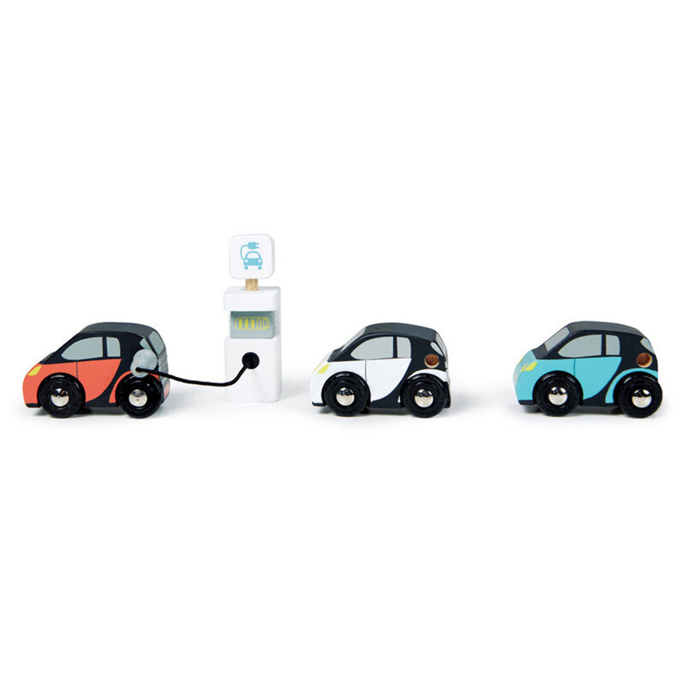 Tender Leaf Toys Smart Eelctric Car Set Kids/Children 15x8cm Wooden Toy 18m+ (2 Pack) — image 4