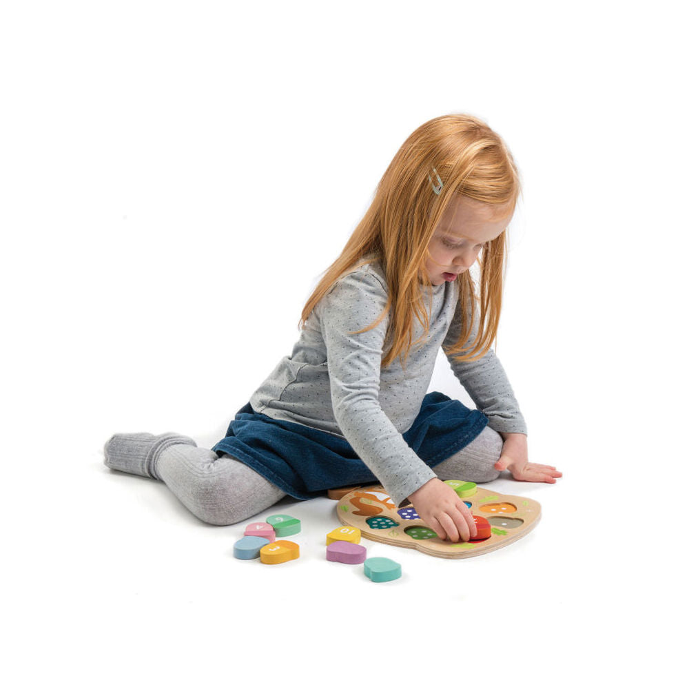 Tender Leaf Toys How Many Acorns Wooden Puzzle Kids/Children/Toddler Toy 18m+ — image 2