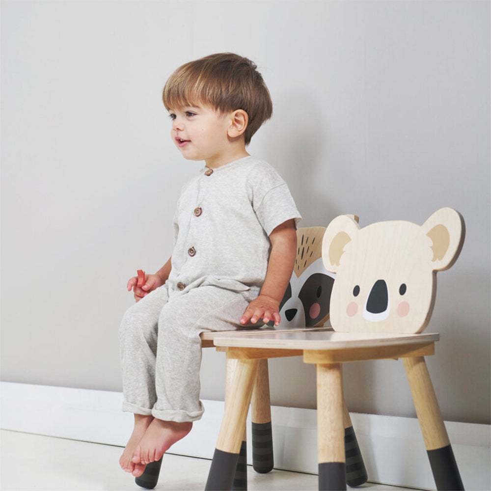 Tender Leaf Toys 47cm Forest Koala Wooden Chair Kids/Children Furniture 3y+ — image 3