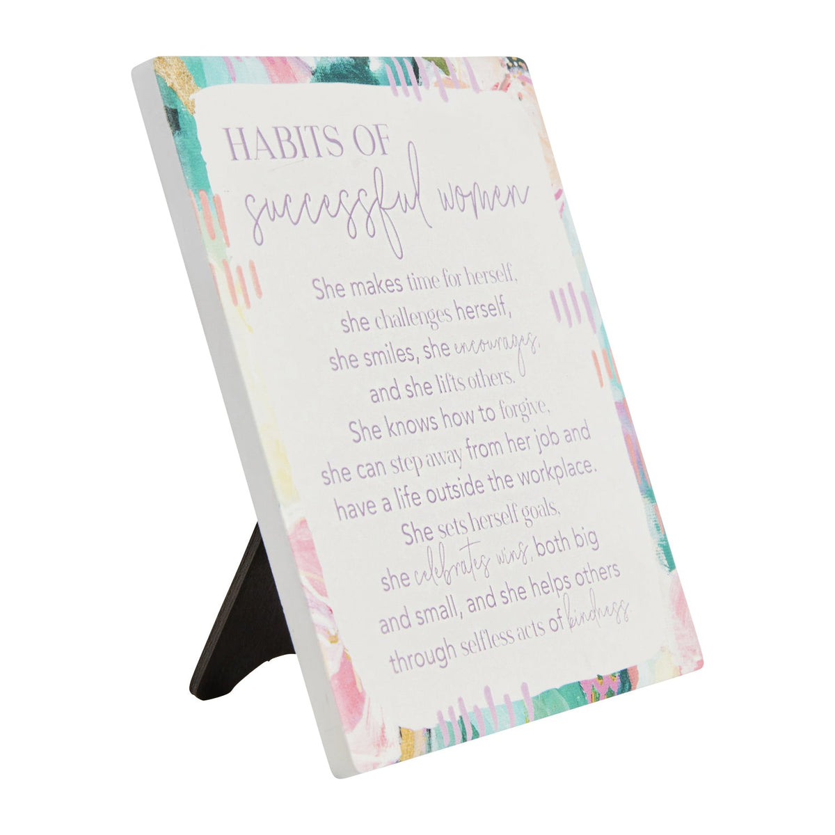 Splosh Talulah Successful Women Verse/Poem Hanging/Standing Home Decor 14cm (2 Pack)