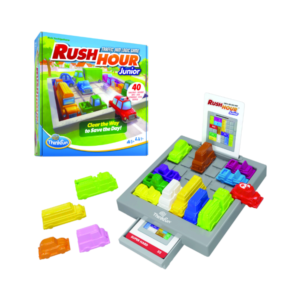 Thinkfun Rush Hour Junior Kids/Family Interactive Logic Game Fun Play Toy 5y+ — image 3