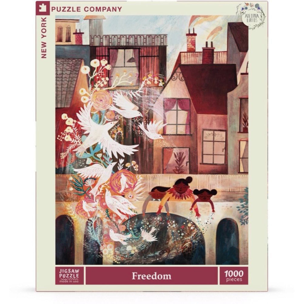 New York Puzzle Company Adelina Lirus Puzzle 48x67.5cm Freedom 7+ (1000 Pieces)