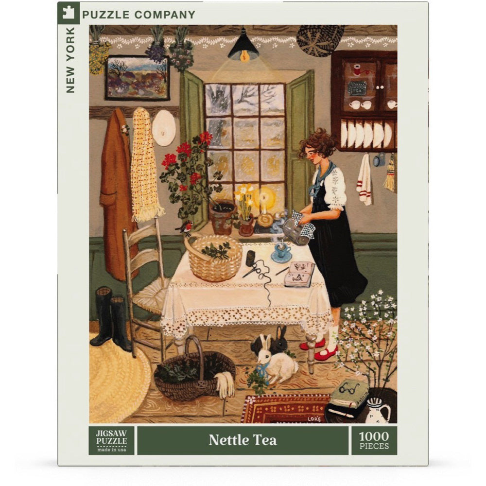 New York Puzzle Company Lor�� Pemberton Puzzle 67.5cm Nettle Tea 13y+ (1000 Pieces)