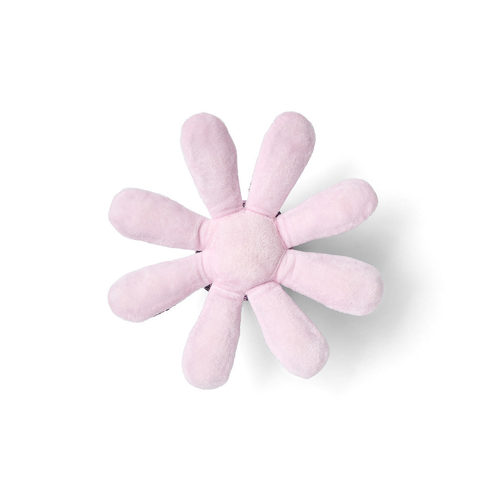 Gummi Pals Dog/Puppy Toy Soft Plush Stuffed Octopus Squeaker Trainer Fetch Pink — image 3