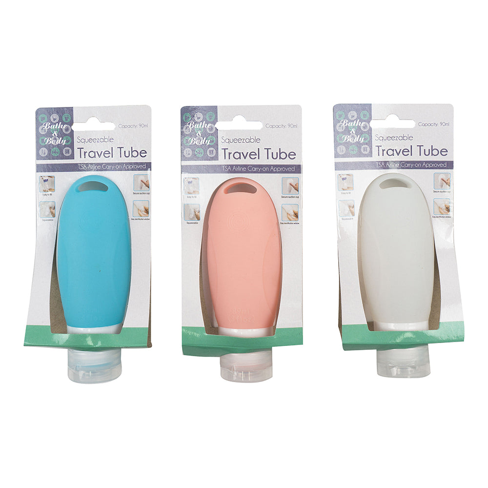 Bathe & Body 89ml Bathroom Shampoo/Lotion Safe Storage Silicone Bottle Set (6 Pack) — image 3