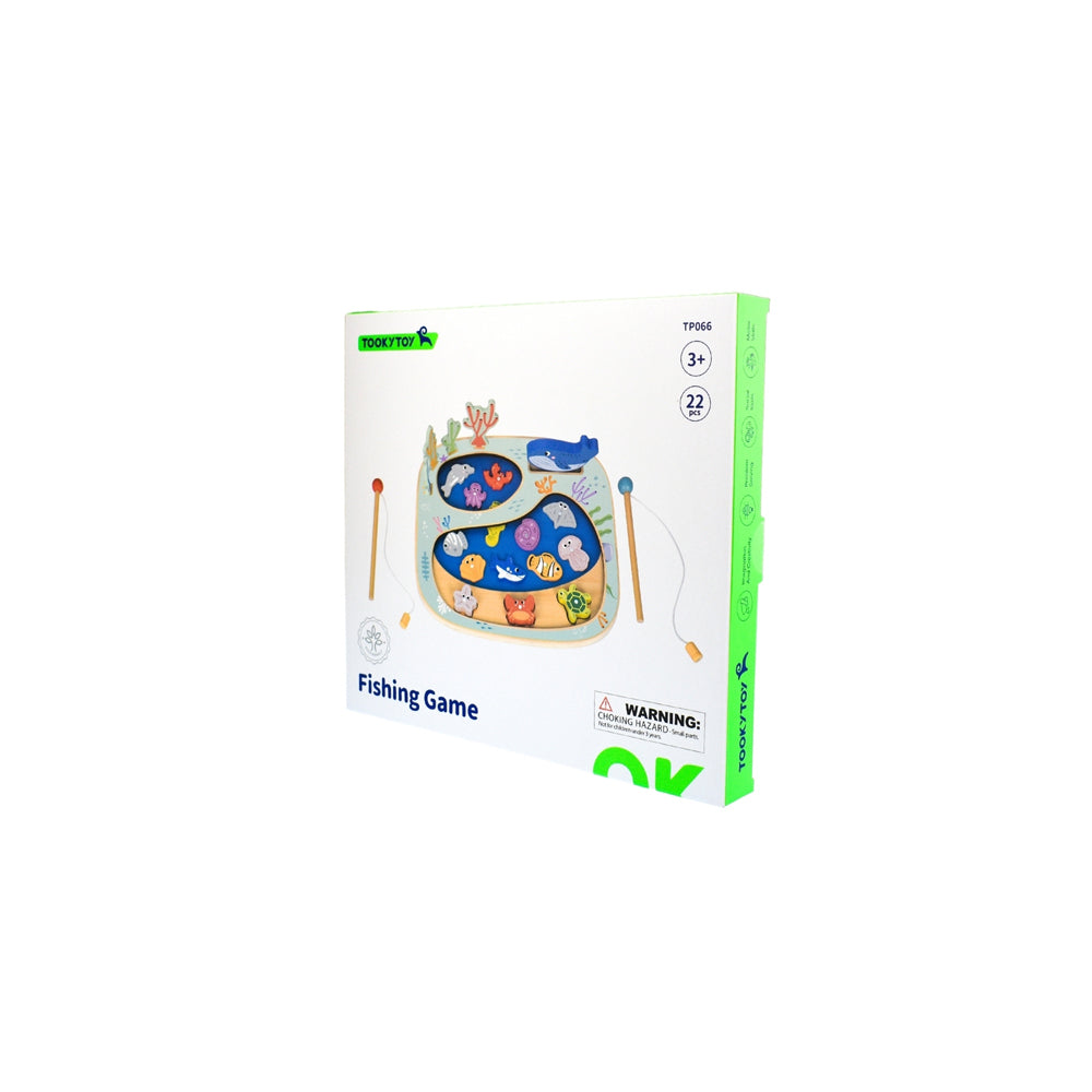 Tooky Toy Rockpool Fishing & Balance Game Kids/Childrens Wooden Toy 3y+ — image 2