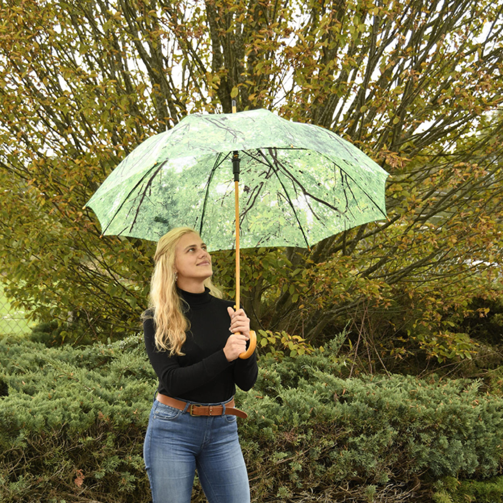 Esschert Design Umbrella Tree Canopy Polyester/Steel Sun/Rain Shade Green — image 2
