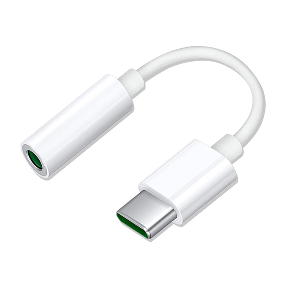 Sansai Universal USB-C to 3.5mm Headphone Audio Jack Adapter/Connector White — image 2