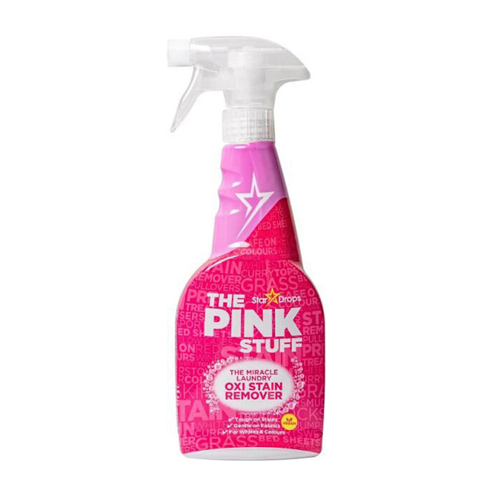 The Pink Stuff Oxi Stain Remover Spray Fabric Laundry 500ml (3 Pack) — image 2