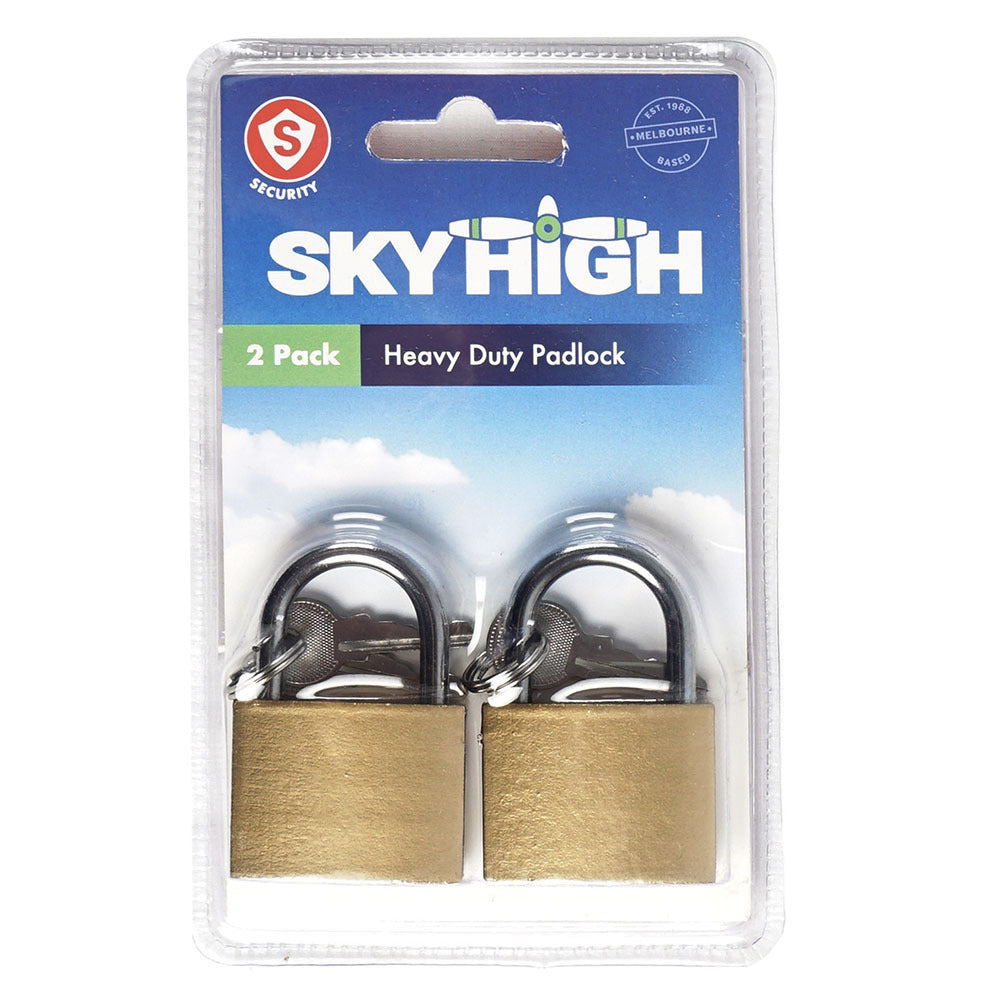 SKY High Heavy Duty Travel Luggage Organisation Bag Padlock Pair Set (8 Pieces) — image 2