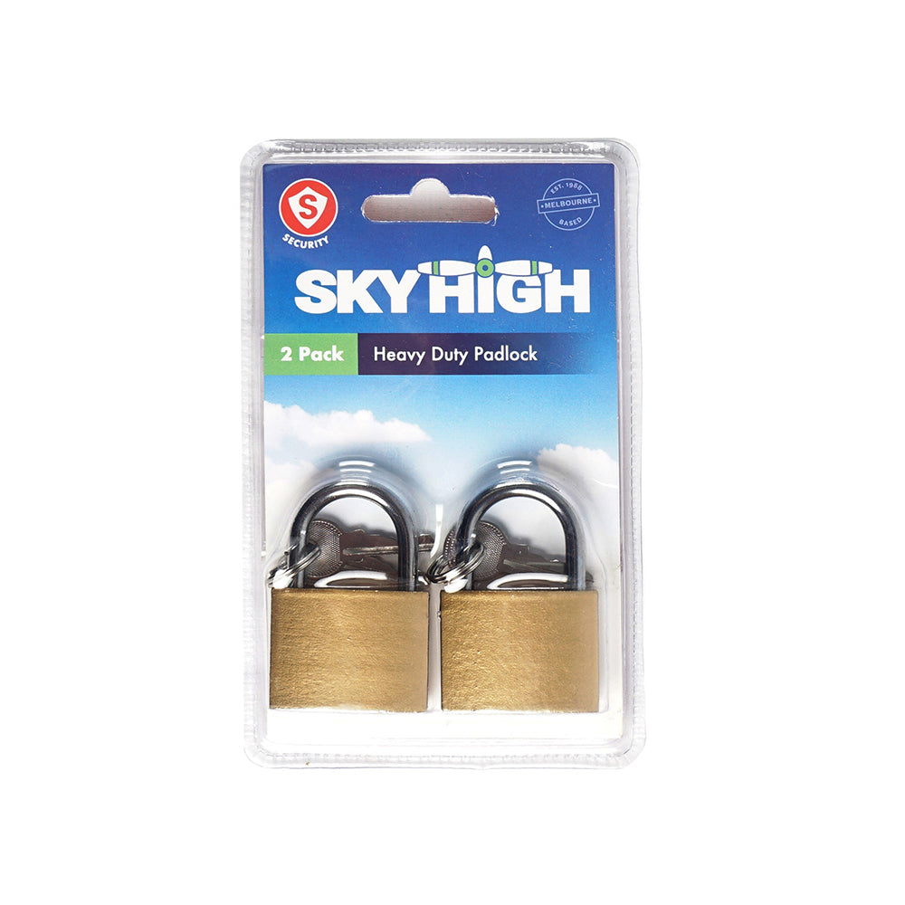 SKY High Heavy Duty Travel Luggage Organisation Bag Padlock Pair Set (8 Pieces) — image 3